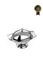 Premium Venus Platinum Handle Plain 40 Piece Tea Set 304 Quality Stainless Steel Dowry, Guest, Daily Use - 5
