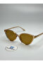Sunglasses Soft Color Trend Model Nude Frame Brown Glass Color 53 Ekartman - 5