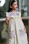 فستان بناتي بنقشة نجوم خماسية - 3