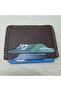 حافظة بطاقات ائتمان من الجلد الطبيعي، ورخصة القيادة، ومحفظة.