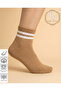 6-Pack Burun Stitch-Free College Striped Cotton Socks - 7