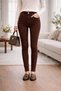 Jennie Women's Brown Super Skinny Fit Stretchy Stretch Fabric High Waist Denim Trend Jean