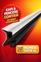 Door Window Seal Grey 10 Meters |   Pvc Pimapen Gasket |   Heat and Sound Insulation |   Compatible with All Brands