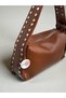 Askisi Trok Detailled Salaş Taba Women's Shoulder Bag En30 Boy20 - 3