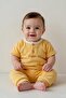 Baby Boy Set Soft Textured Terry Cloth Summer Baby Top and Bottom Set 1-12 Months - 2