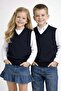 V-Neck Children's Sweater Suitable for School