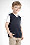 V-Neck Children's Sweater Suitable for School - 4