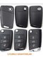Seat Leon Fr Ibiza Arona Tarraco Luxury Nano Key Protection Case Red Gold Color - 2