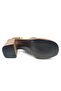 Gofi Genuine Leather Comfort Orthopedic Women's Sandals Beige - 5