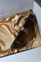 Women's Bitter Brown Chain Lock Detailed Evening Bag - 4