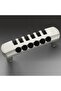 Sc-12070700 Electric Guitar Tailpiece (Satin Pearl) |   Fine-Tuning Fixed Bridge Modern Matte