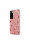 Xiaomi Redmi 10 2022 Compatible Case Pink Heart Silicone Case Red - 2