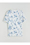 Crew Neck Printed Combed Cotton Men's T-Shirt - 6
