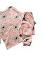 Girl's 100% Cotton Light Pink Color Koala Patterned Long Sleeve Winter Pajama Set - 3
