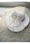 Women's Pearl Tulle Bow Hair Clip - Bridal Wedding Outdoor Shooting Hair Clip Large Hair Accessory