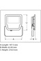 Ledvance Led Floodlight Ip65 Water Resistance, 90Lm, 6500K - 2