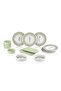 14-Piece 6-Person Nordica Breakfast Set - Luxury Breakfast Serving Plate Set - 6