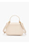 Braided Satchel Bag with Detachable Strap - H 15 x W 21 cms - 5
