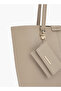 Double Handle Tote Bag with Detachable Pouch - H 28 x W 29.5 cms - 3