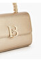 Logo Embellished Crossbody Bag with Detachable Strap - H 19 x W 8 cms - 5
