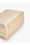 Logo Embossed Crossbody Bag with Chain Strap - H 14 x W 20.5 cms - 6