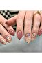24pcs 24pcs Nail Patch Leaf Short Almond Nail Patch Wearing Armor Gentle and Cute Daily Detachable S - 8
