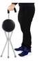 Walking Stick with Foldable Seat for Elderly – 3-Legged Foldable Stool Walker