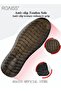 Men Business Casual Durable Breathable Shoes Leather Shoes with Crocodile Pattern Slip Resistant Sof - 7