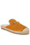 Women Horsebit Detail Espadrilles Mules in Tan