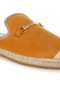 Women Horsebit Detail Espadrilles Mules in Tan - 4
