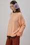 Solid Color Oversize Pullover - 3