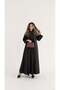 MWT863 - Suede Blazer Abaya - 2