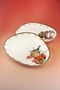 Retro Lobster & Fish Porcelain 2 Pieces Serving/Display Plate - 2