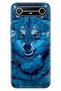 Case for Spark Slim 5g Km9 Case Colorful Silicone Printed Tpu Blue Drawing Wolf