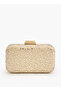 Embellished Clutch with Chain Strap - H 12 x W 19 cms