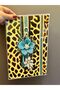 Iron-On Turquoise Floral Transfer Print Arma 29X19 cm - 2