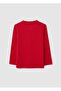 Children'S Pure Cotton Red T-Shirt Regular Fit - 2