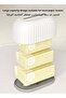 Tissue Box Adjustable Napkin Tissue Holder with Spring Paper Organizer Dispenser Napkin Box - 4