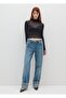 Black Regular Fit Jumper With Long Sleeves - 2