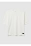 White Boxy Fit Pure Cotton T-Shirt