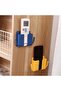 Wall Mount Phone Holder 4-Pack, Adhesive Phone Charging Stand & Remote Control Organizer - 5