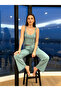 Lace Cotton Crop Premium Pajama Set - 3