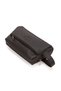 Men's Vegan Leather Black Portfolio Clutch Shaving Cosmetic Care and Daily Handbag New381 - 3