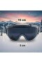Ski Goggles Smoked Vented Sun Snow Protective Eyewear Uv Protection Snowboard Glasses Goggles - 2