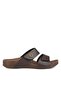 Soft Anatomical Sole Four Seasons Genuine Leather Women's Slippers