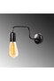 Denge 3433 Pütyürlü Black Metal Sconce E27 Wall Lighting 4X28X11 cm Living Room Bedroom - 3