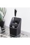 Black cutlery holder with graphite inserts - 2
