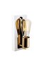 White Metal Sconce with Tufts E27 Wall Lamp 9X10X21 cm Living Room Lighting - 3