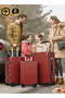 EmberTrail 3-Piece ABS Luggage Set | Lightweight Hard-Shell Trolley Suitcases - 8