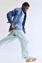 Barrel Leg Jeans - 2